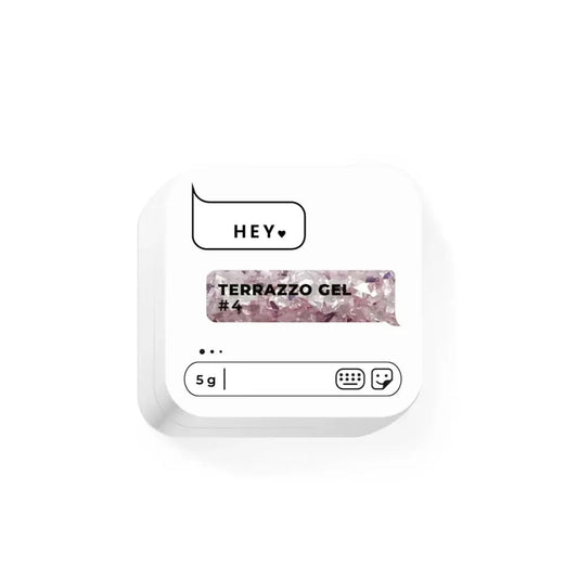 HEYLOVE. TERRAZZO GEL, #4, 5 G, GEL FOR DESIGN