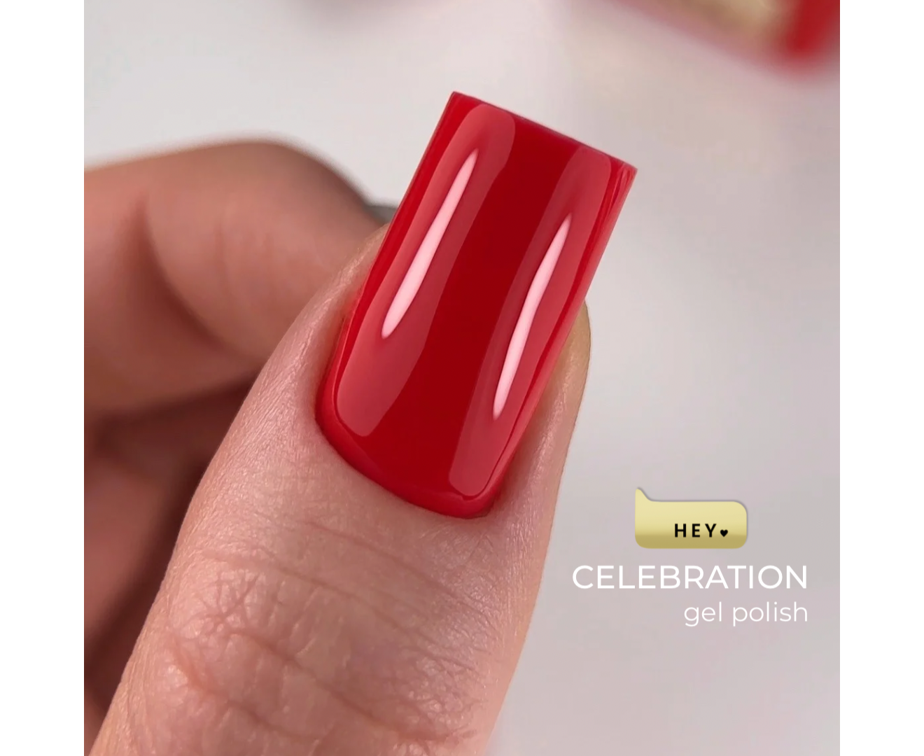 HEYLOVE. GEL POLISH, CELEBRATION, 15 ML