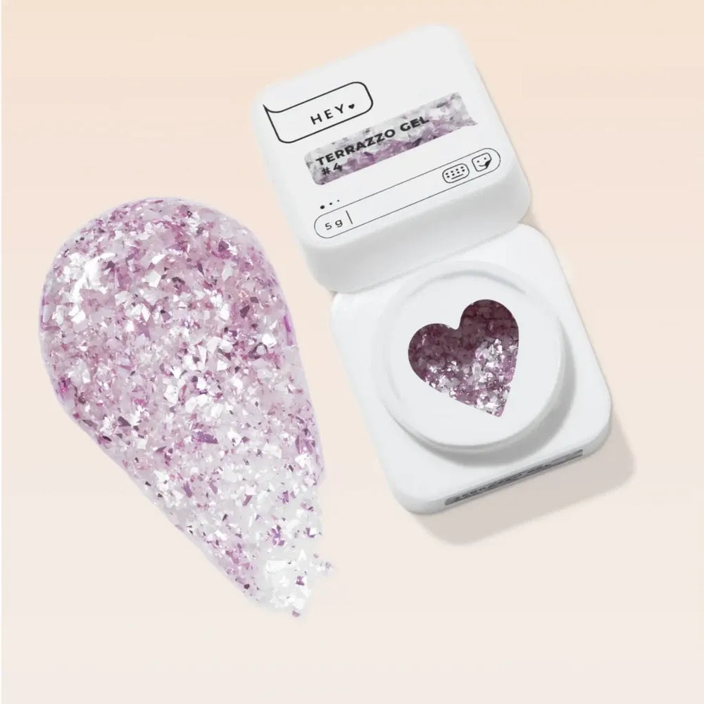 HEYLOVE. TERRAZZO GEL, #4, 5 G, GEL FOR DESIGN
