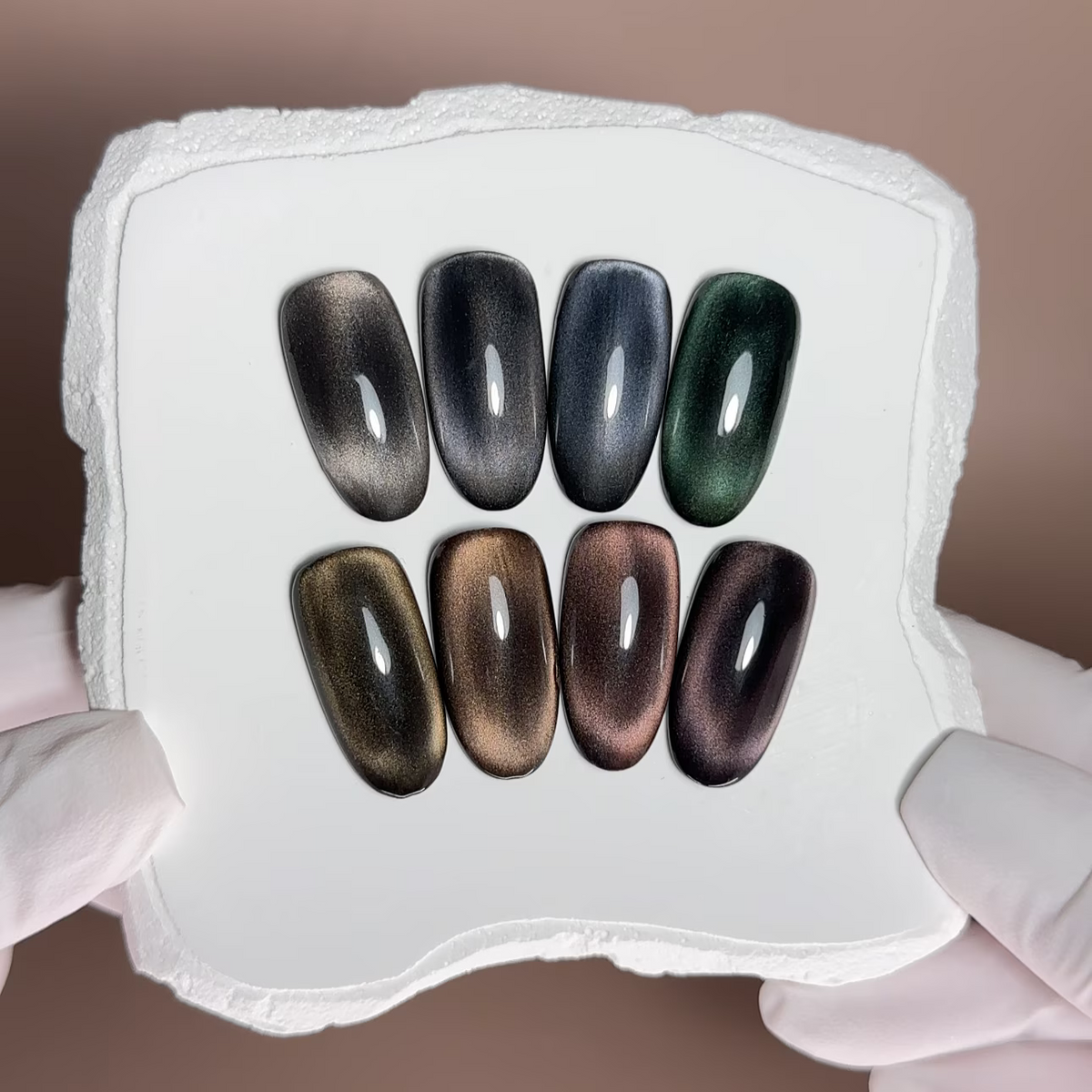 BIBLIOTEKA CAT EYE GEL POLISH № 06 COCOA LIGHT – SOFT WARM BROWN, 10 ML