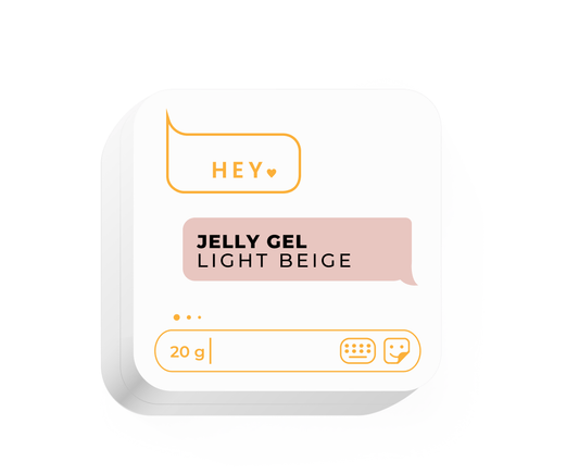 HEYLOVE. JELLY GEL, LIGHT BEIGE, 20 G, JELLY GEL