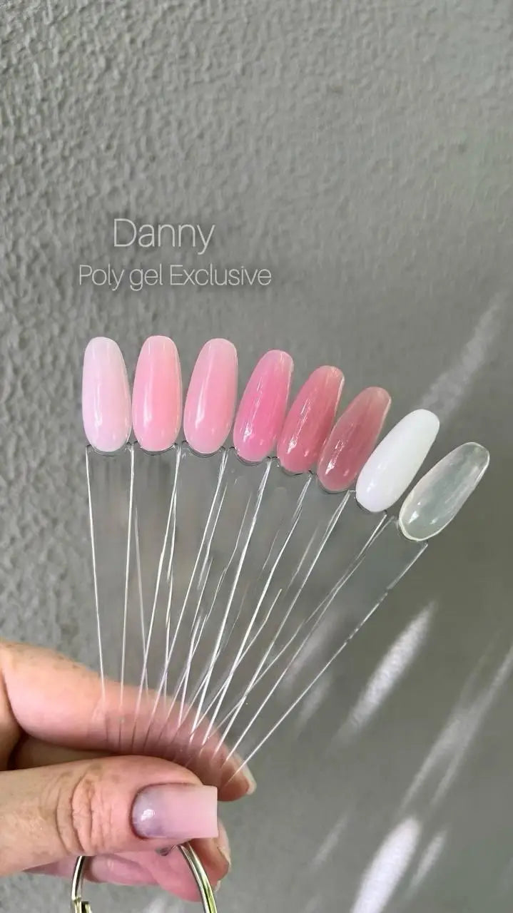 Acrylic gel (polygel) DANNY №08 30 ml Clear