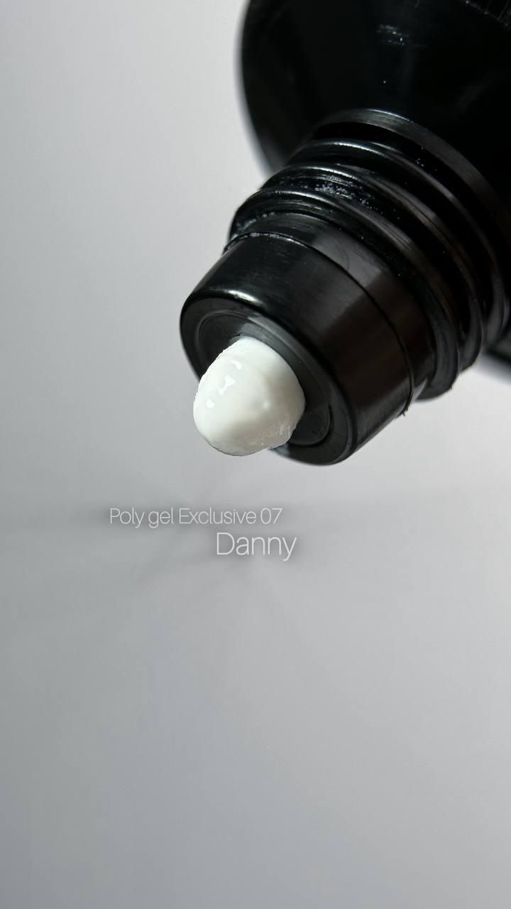 Acrylic gel (polygel) DANNY №07 30 ml White