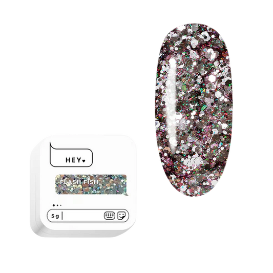 HEYLOVE. FLASH FISH, #1, 5 G, DESIGN GEL