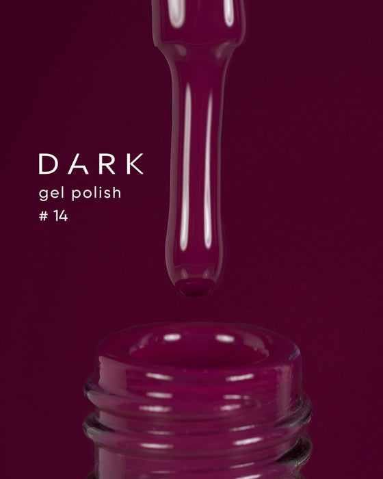 DARK GEL POLISH 14, 10 ML