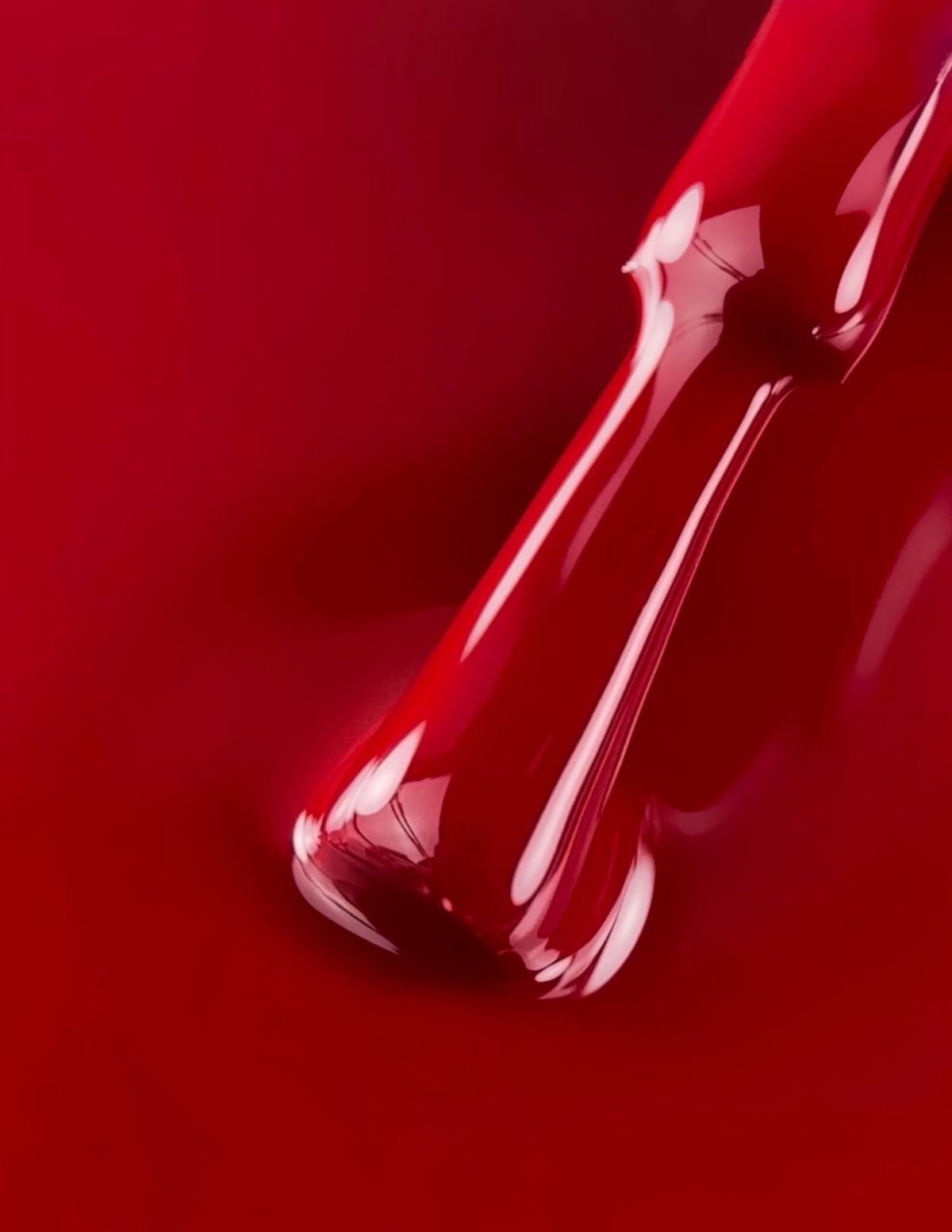 BIBLIOTEKA GEL POLISH № 28 IMPULSE – BRIGHT RED, 10 ML