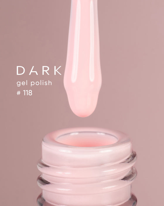 DARK GEL POLISH 118, 10 ML