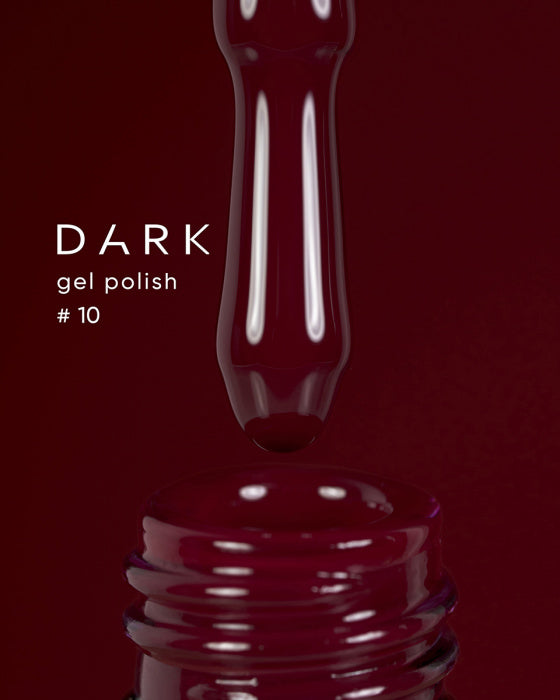 DARK GEL POLISH 10, 10 ML