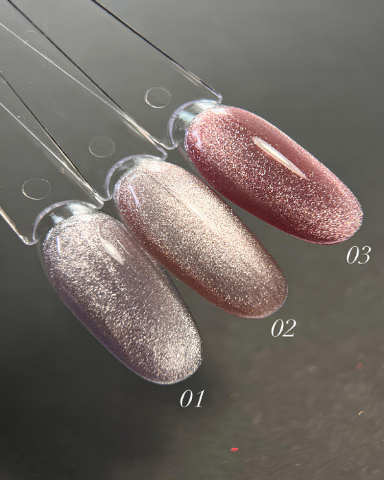 DARK GEL POLISH CAT EYE 01, 10 ML