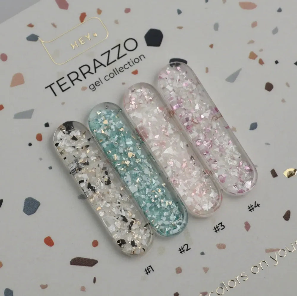 HEYLOVE. TERRAZZO GEL, #2, 5 G, GEL FOR DESIGN