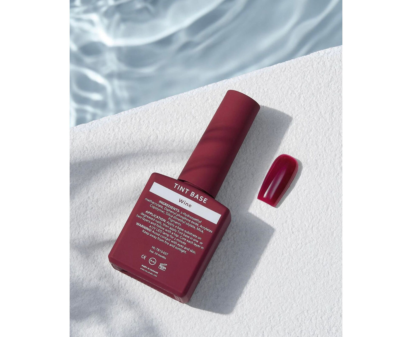 HEYLOVE. TINT BASE, WINE, 15 ML, TINT BASE