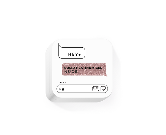HEYLOVE. SOLID PLATINUM GEL, NUDE, 5 G
