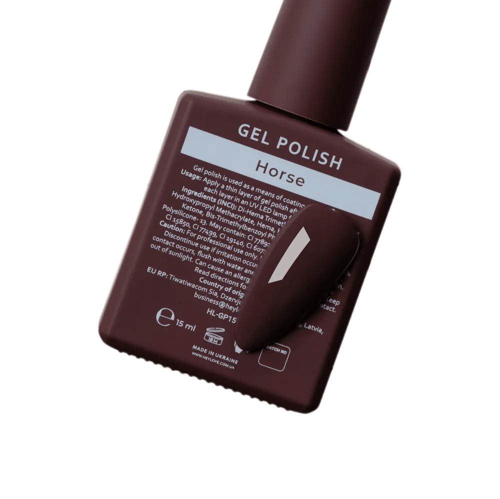 HEYLOVE. GEL POLISH, HORSE, 15 ML, GEL POLISH