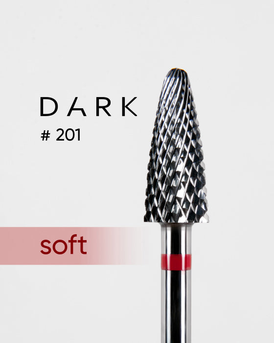 DARK REMOVAL NAIL BITS NO. 201 RED