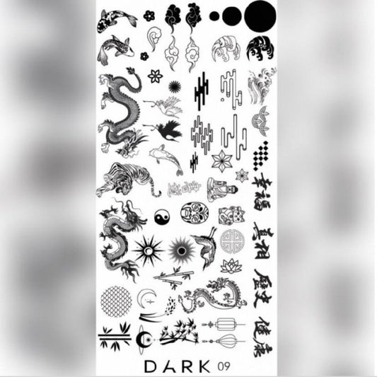 DARK 09 stamping plate