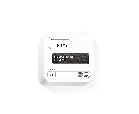 HEYLOVE. GYPSUM GEL, BLACK, 5 G