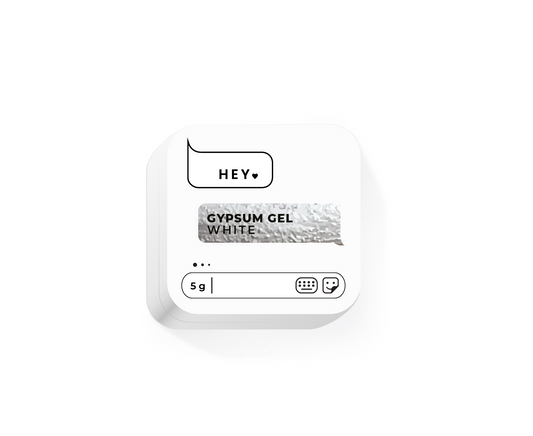 HEYLOVE. GYPSUM GEL, WHITE, 5 G
