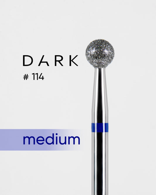 DIAMOND NAIL BIT  DARK №114 BLUE BALL 040