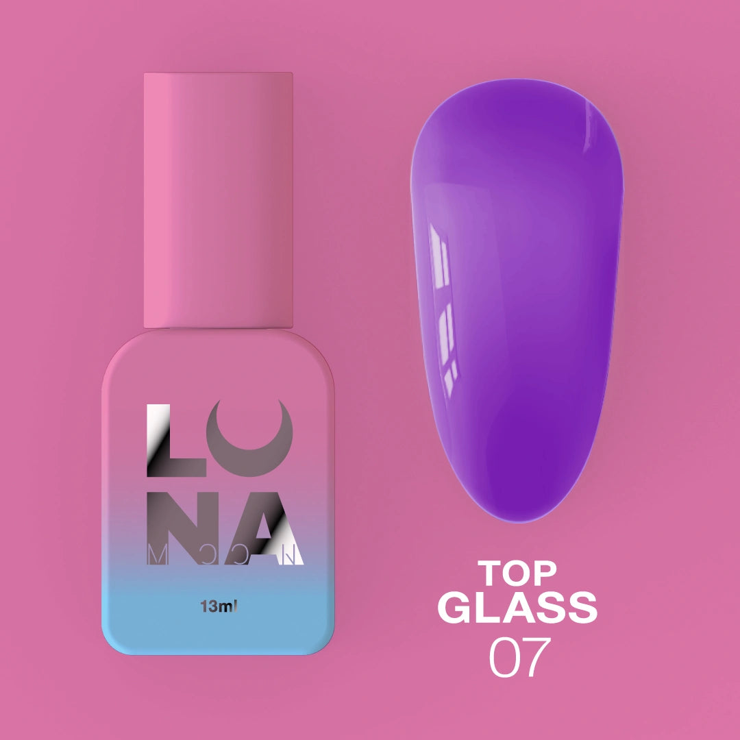 Top for gel polish Top Glass №7 13ml