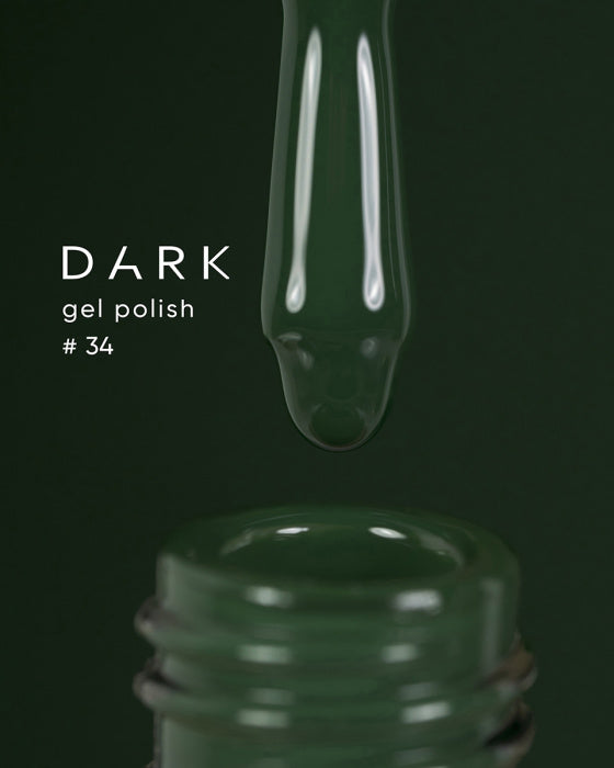DARK GEL POLISH 34, 10 ML