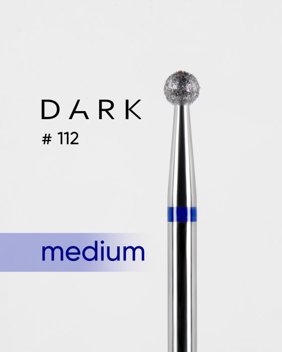 DIAMOND NAIL BIT DARK №112 BLUE BALL 030