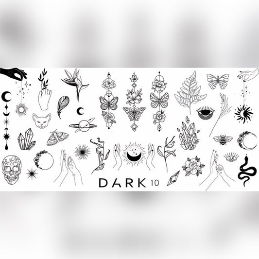 DARK 10 stamping plate