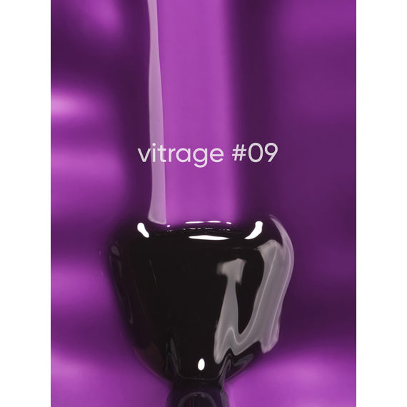 DARK GEL POLISH VITRAGE 9, 6 ML