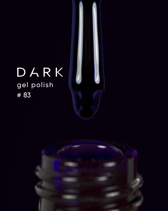 DARK GEL POLISH 83, 10 ML