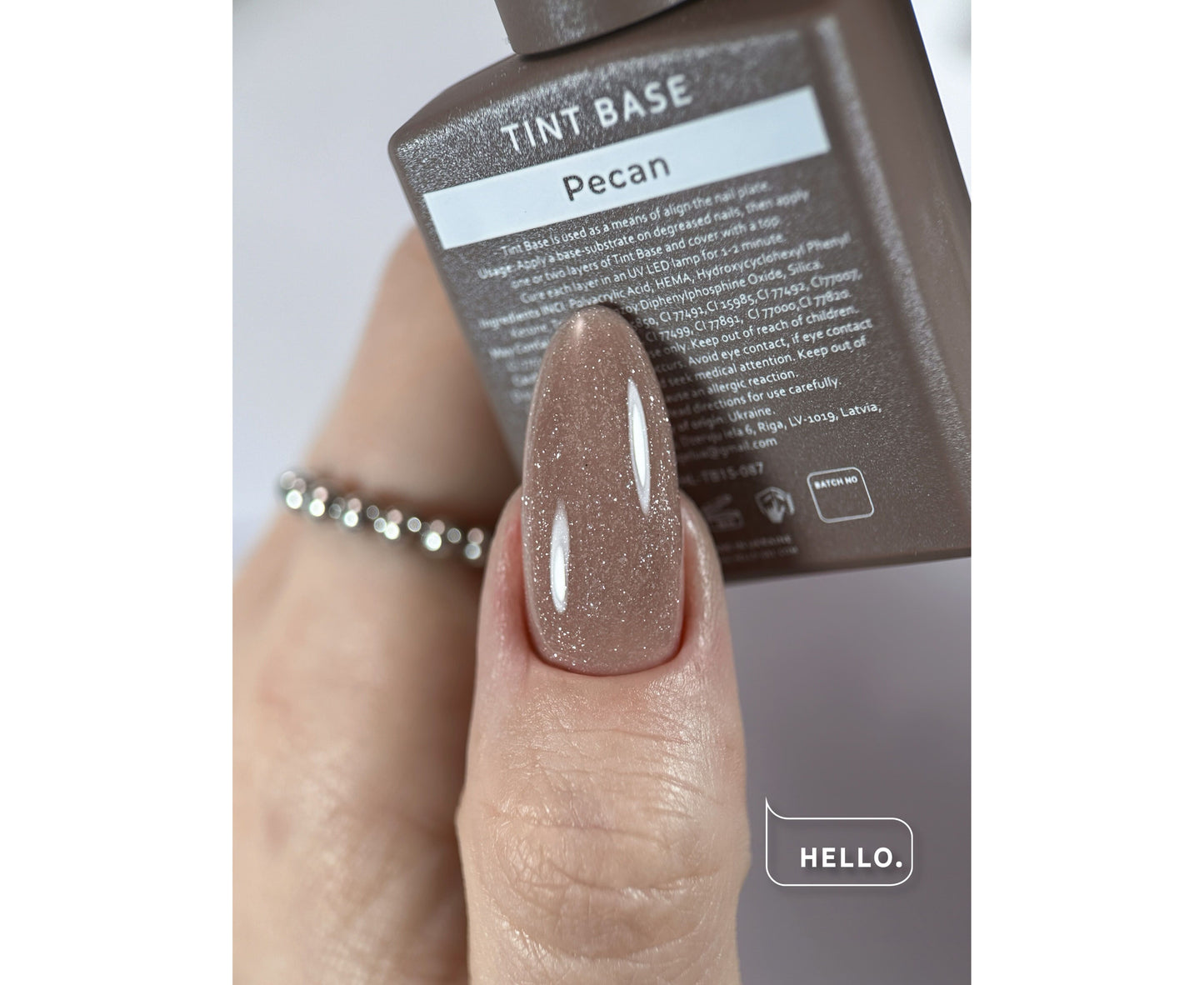 HEYLOVE. TINT BASE, PECAN, 15 ML