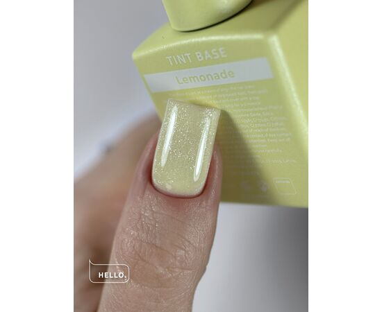 HEYLOVE. Tint base, LEMONADE, 15 ml, night base with shimmer