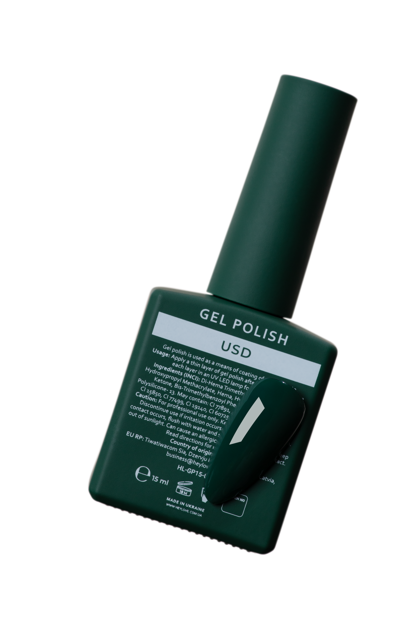 HEYLOVE. GEL POLISH, USD, 15 ML