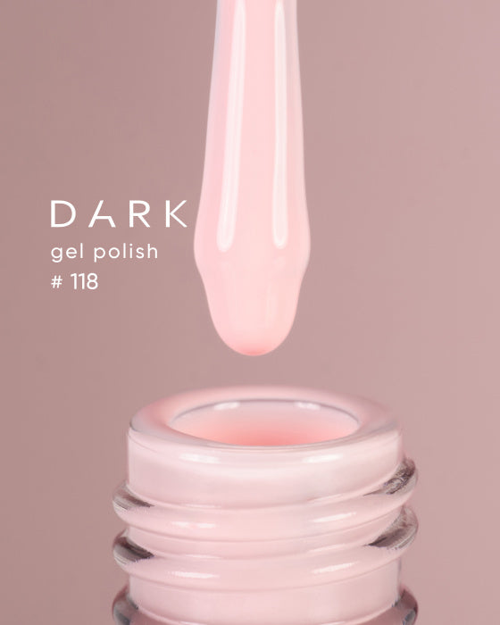 DARK GEL POLISH 118, 10 ML