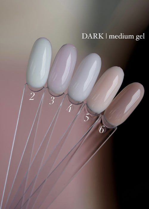 DARK MEDIUM GEL №02, 15 ML (WITHOUT BRUSH)