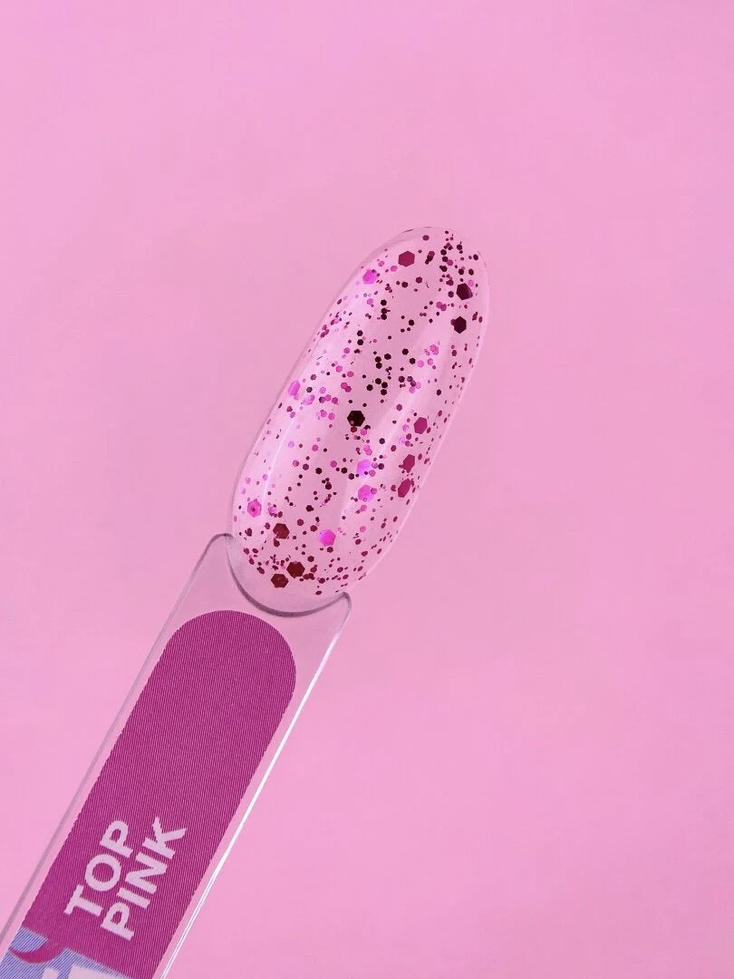 Top for gel polish Top Pink 13ml