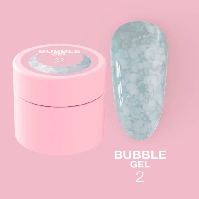 Glitter for nails Bubble Gel No. 2 5ml