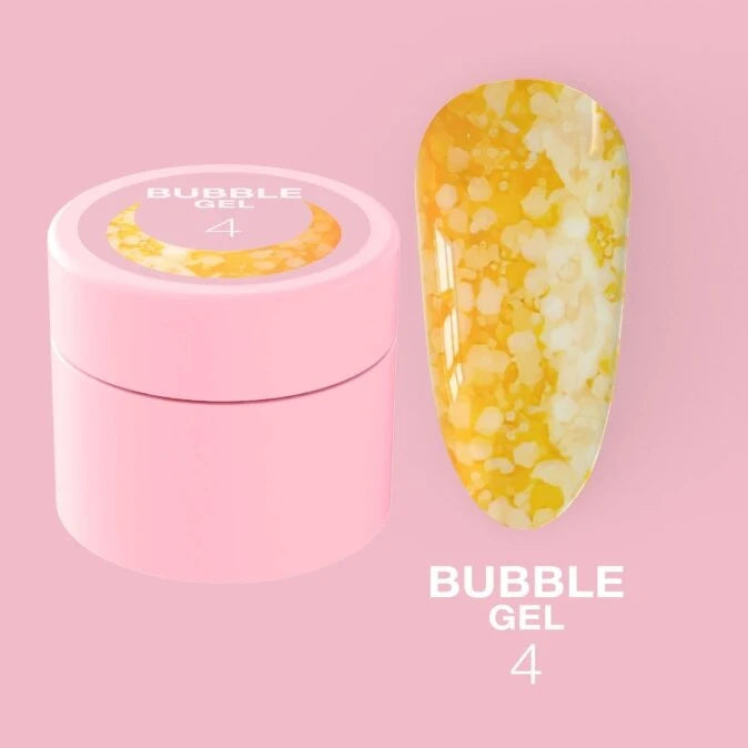 Glitter for nails Bubble Gel No. 4 5ml