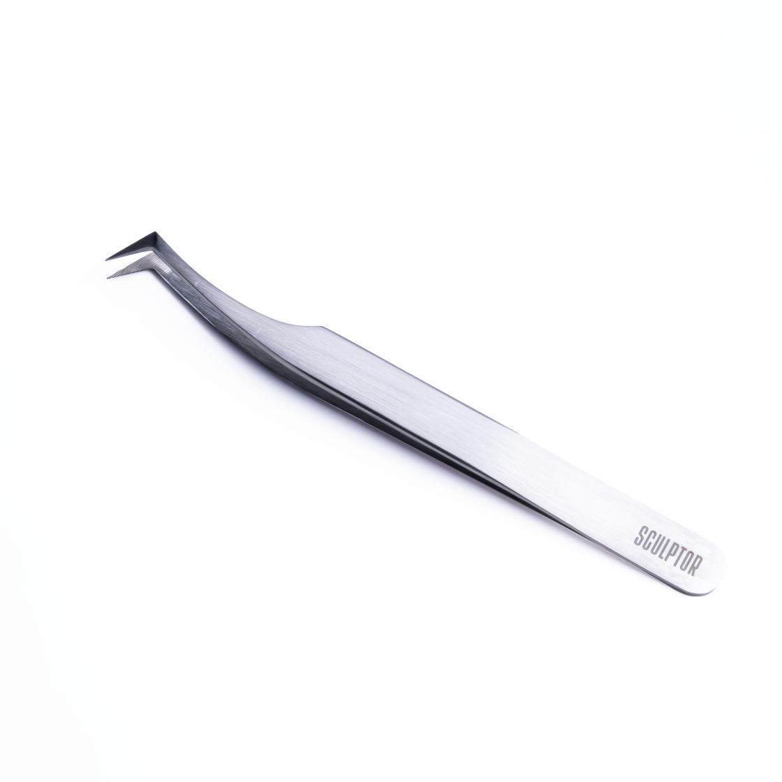 Tweezers for eyelash extension № 05, SCULPTOR