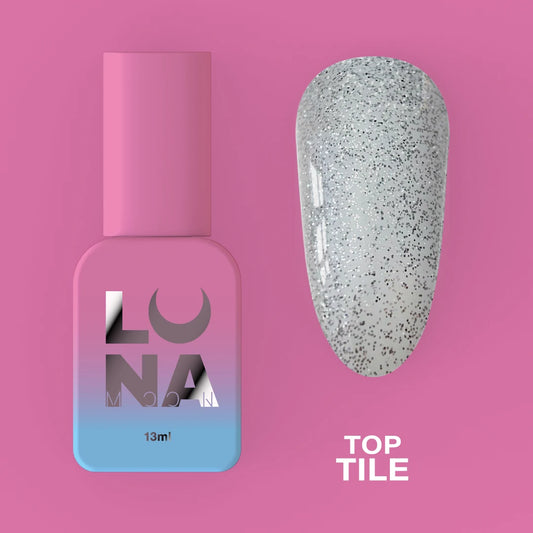 Matte top without sticky layer Top Tile 13ml