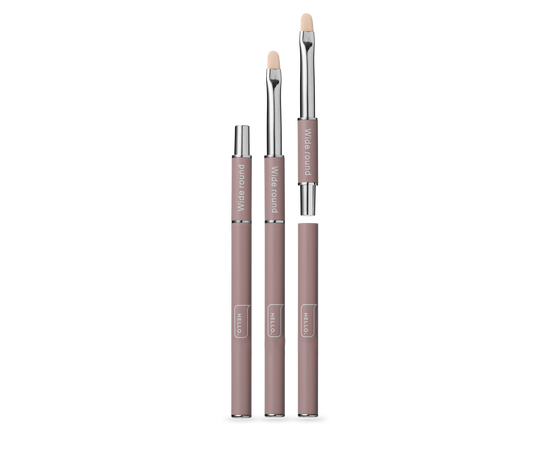 HELLO. Brush, WIDE ROUND