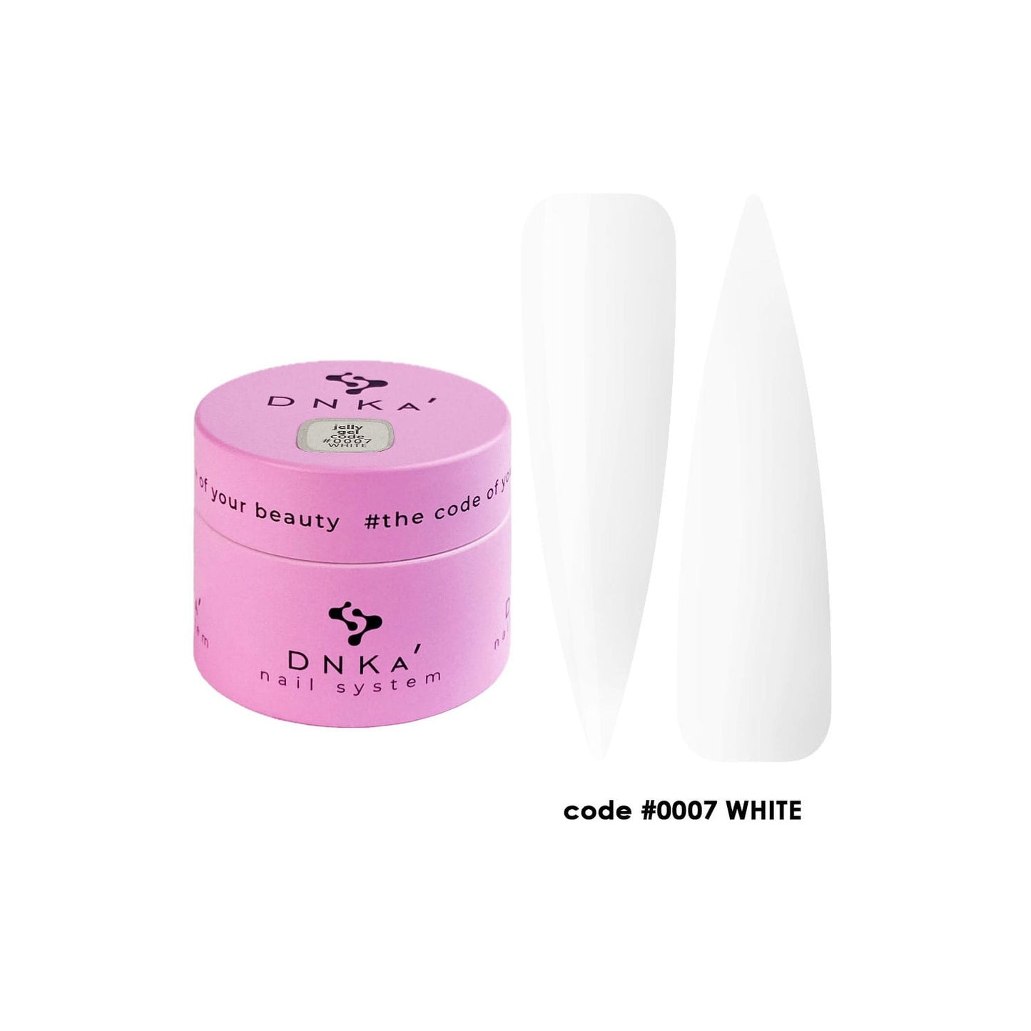 DNKa' Jelly Gel #0007 White