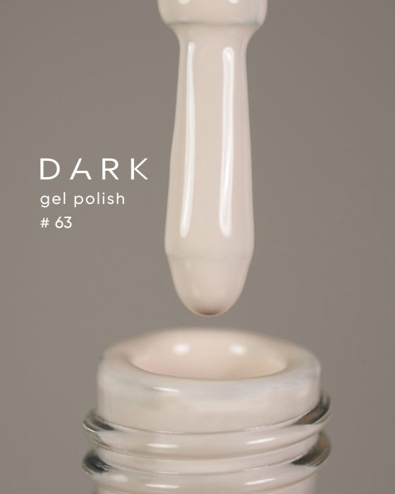 DARK GEL POLISH  63, 10 ML