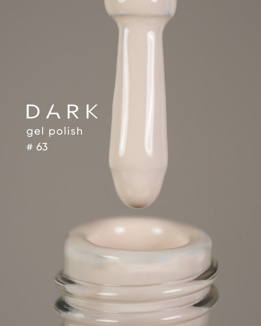 DARK GEL POLISH  63, 10 ML