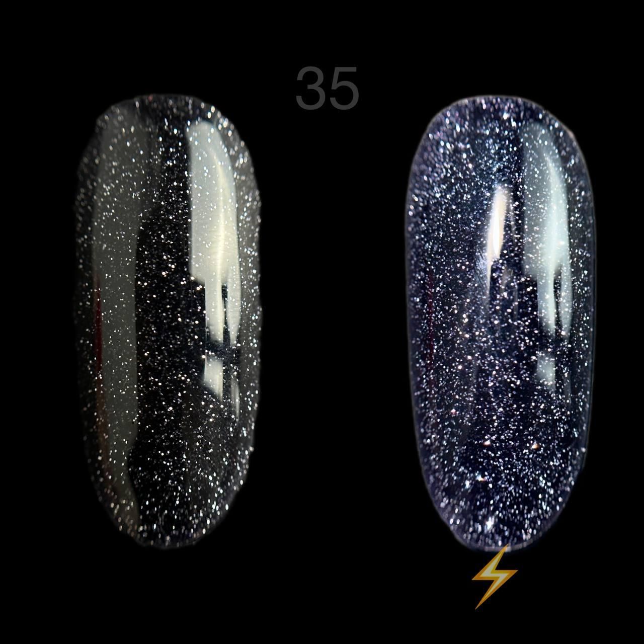 Gel Polish Danny №35  FLASH CRYSTAL