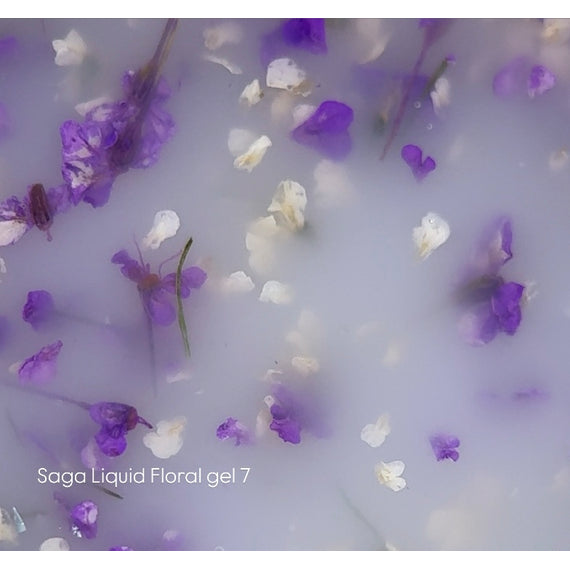 Saga Liquid Floral gel №07, 15 ml