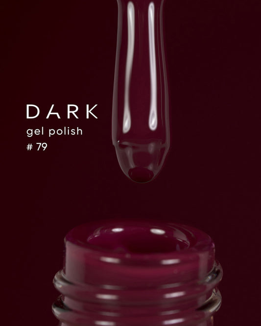 DARK GEL POLISH  79, 10 ML