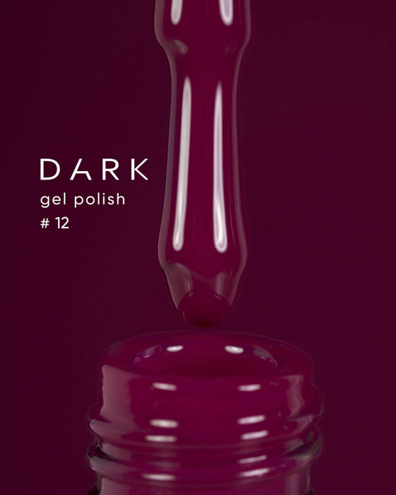 DARK GEL POLISH  12, 10 ML