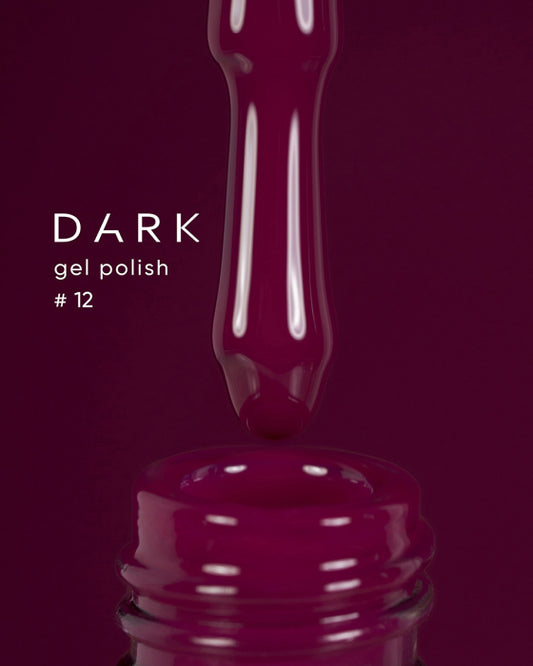 DARK GEL POLISH  12, 10 ML