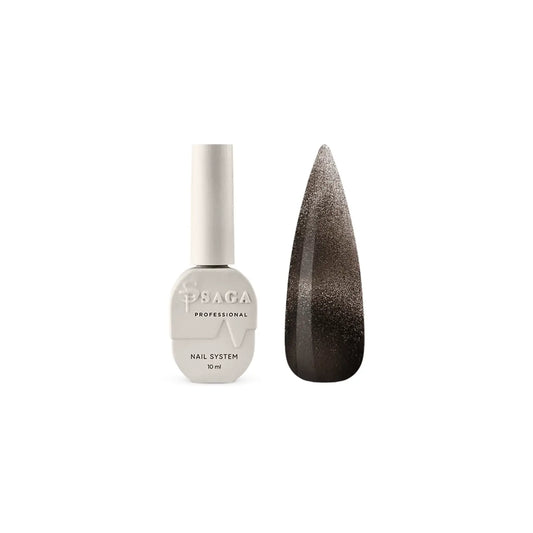 SAGA. Cat's Eye Gel Polish "Dream Cat", #03, 10 ml. Cat's eye gel polish crystal