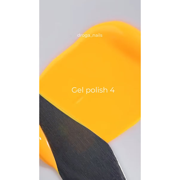 Saga Gel Polish Colorist No. 4 Orange 10 ml
