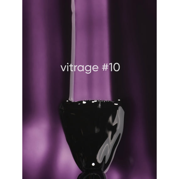 DARK GEL POLISH VITRAGE 10, 6 ML